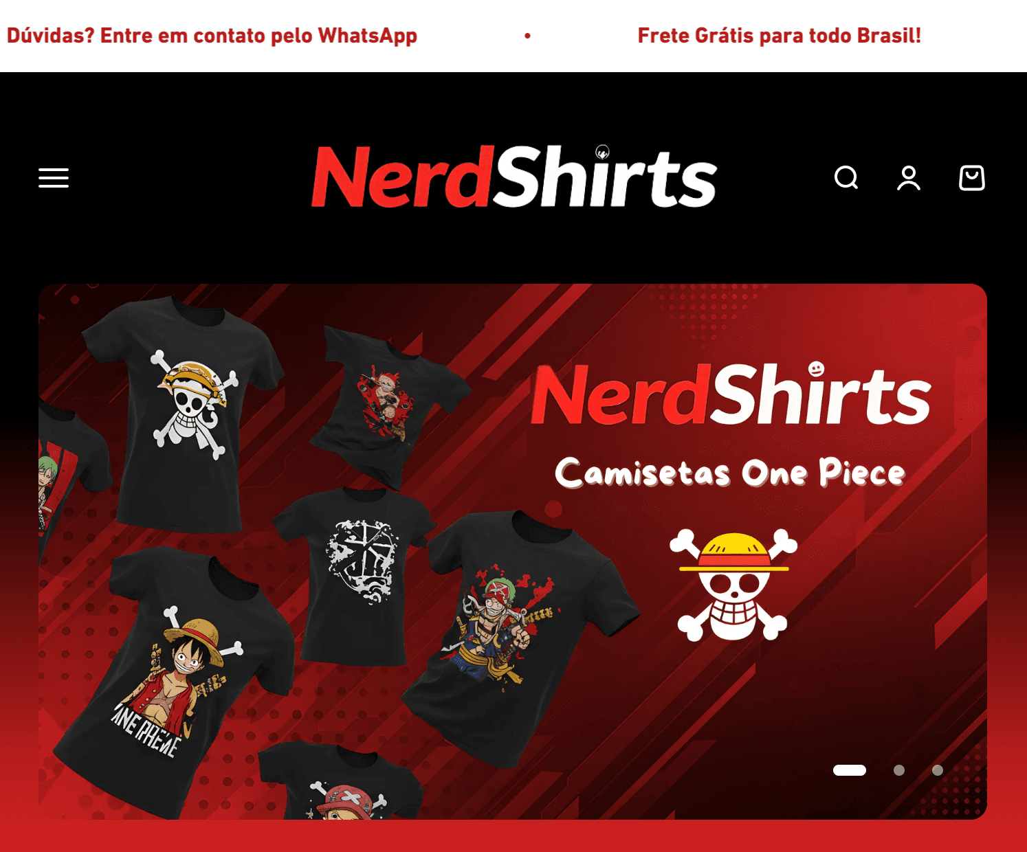 E-commerce NerdShirts